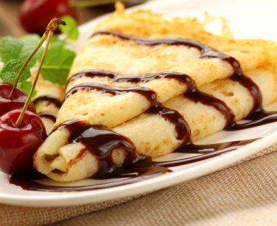 Crepe au Chocolate (Chocolate Crepe)