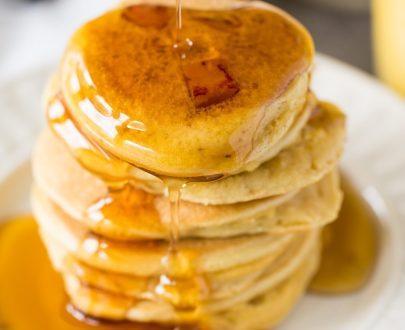 Caramel Scotch Pancakes