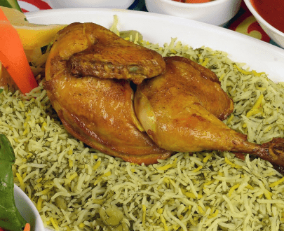 Chicken Ghoozi with Double Beef Grill