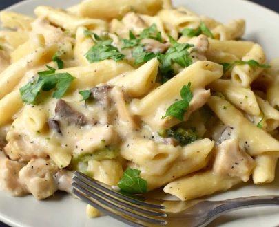 Chicken Penne White Alfredo