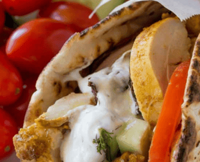 Fat Chicken Pita Roll