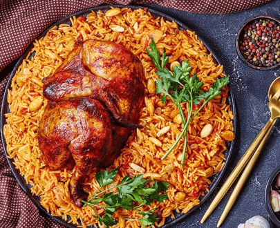Rice & Rotisserie Chicken