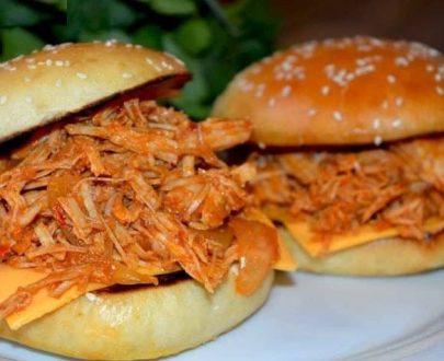 Spicy Chicken Steak Burger