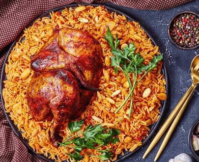 Rice & Rotisserie Chicken