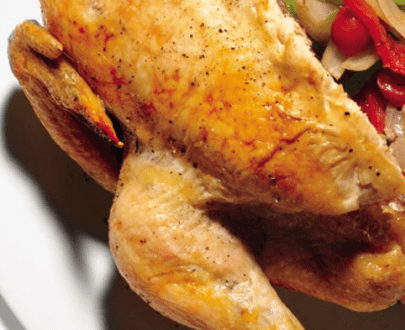 Rotisserie Chicken with Sautee Pepper & Onion