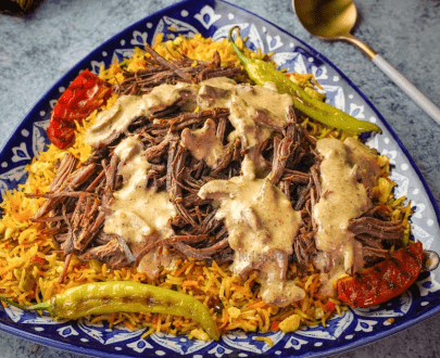 Single Beef Maqloobah Platter